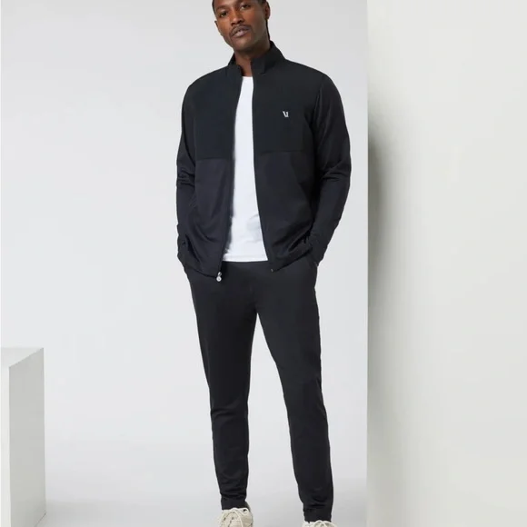 VUORI Sunday Element Track Jacket in Black size Small NWT *sleeve logo - Picture 11 of 11